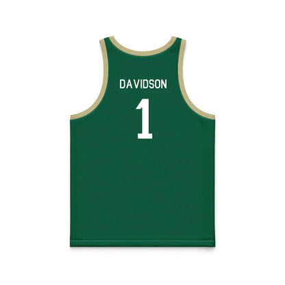 USF - NCAA Women's Basketball : Katie Davidson - Hardwood Reissue Basketball Jersey-1