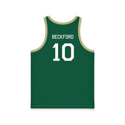 USF - NCAA Men's Basketball : Tristan Beckford - Hardwood Reissue Basketball Jersey-1