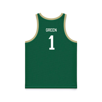 USF - NCAA Men's Basketball : DeAnte Green - Hardwood Reissue Basketball Jersey-1