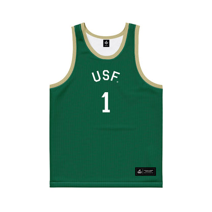 USF - NCAA Women's Basketball : Katie Davidson - Hardwood Reissue Basketball Jersey-0