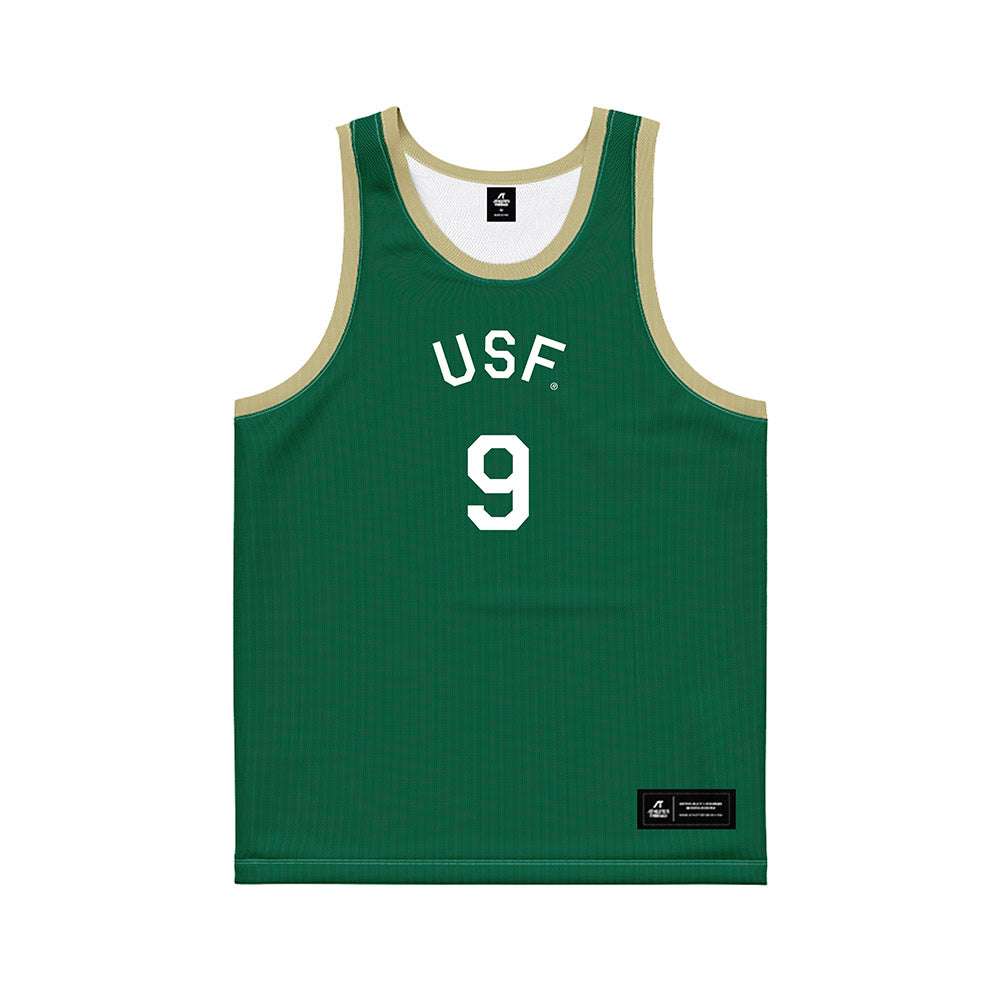 USF - NCAA Women's Basketball : Janette Aarnio - Hardwood Reissue Basketball Jersey-0