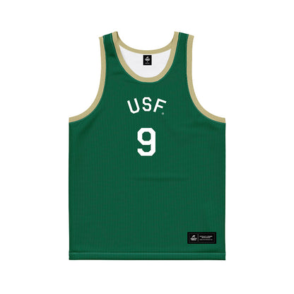 USF - NCAA Women's Basketball : Janette Aarnio - Hardwood Reissue Basketball Jersey-0