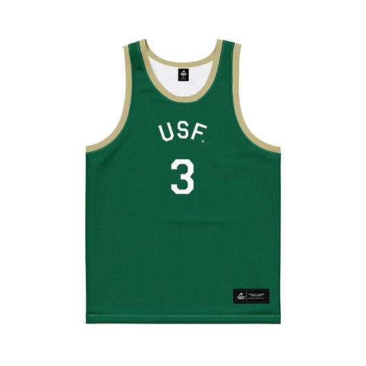 USF - NCAA Women's Basketball : Serenity Hardy - Hardwood Reissue Basketball Jersey-0