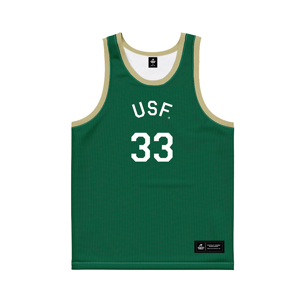 USF - NCAA Women's Basketball : Katsiaryna Novik - Hardwood Reissue Basketball Jersey-0