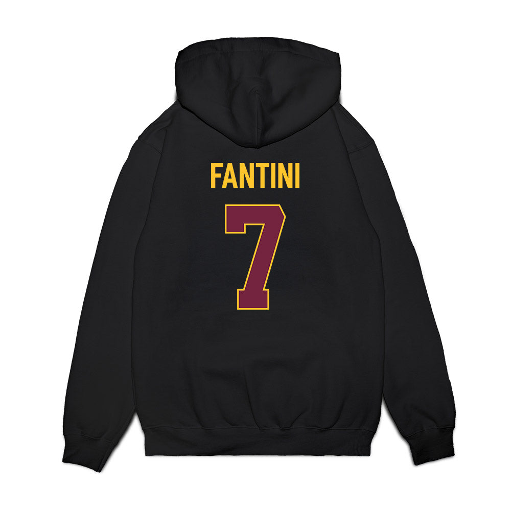 Arizona State - NCAA Women's Basketball : Martina Fantini - Vintage Basketball Premium Hooded Sweatshirt-1