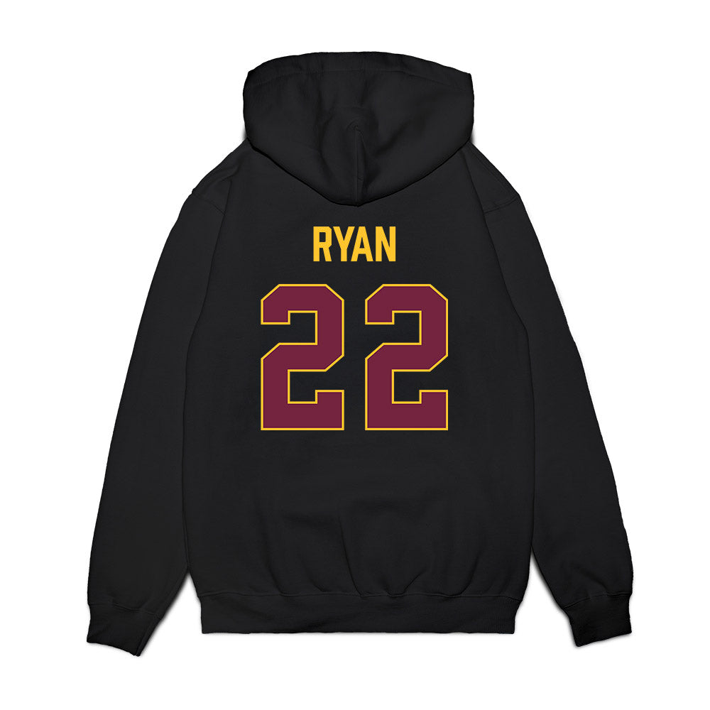 Arizona State - NCAA Women's Basketball : Ella Ryan - Vintage Basketball Premium Hooded Sweatshirt-1