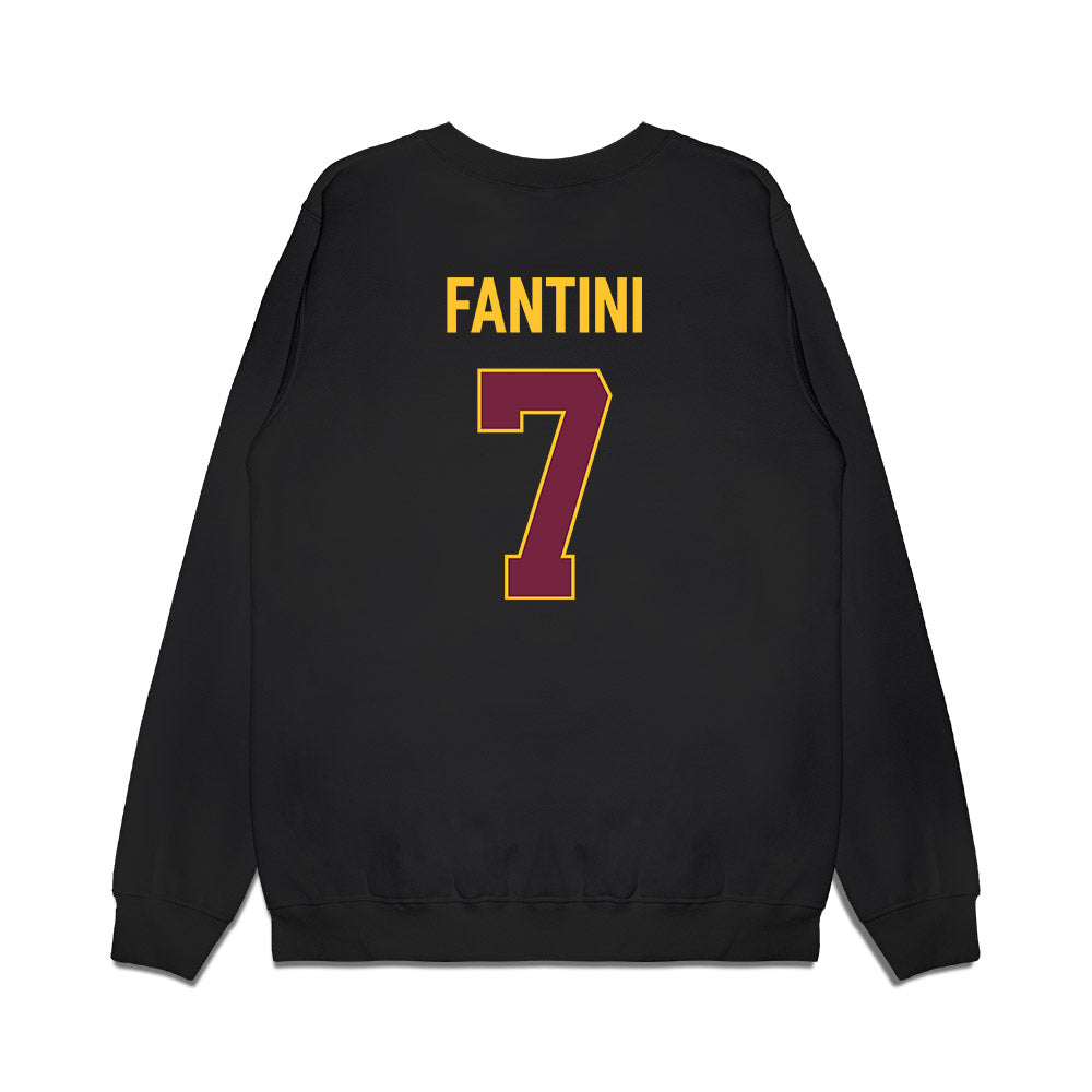 Arizona State - NCAA Women's Basketball : Martina Fantini - Vintage Basketball Premium Crewneck Sweatshirt-1