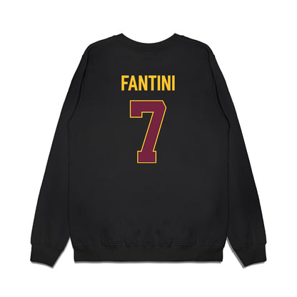 Arizona State - NCAA Women's Basketball : Martina Fantini - Vintage Basketball Premium Crewneck Sweatshirt-1