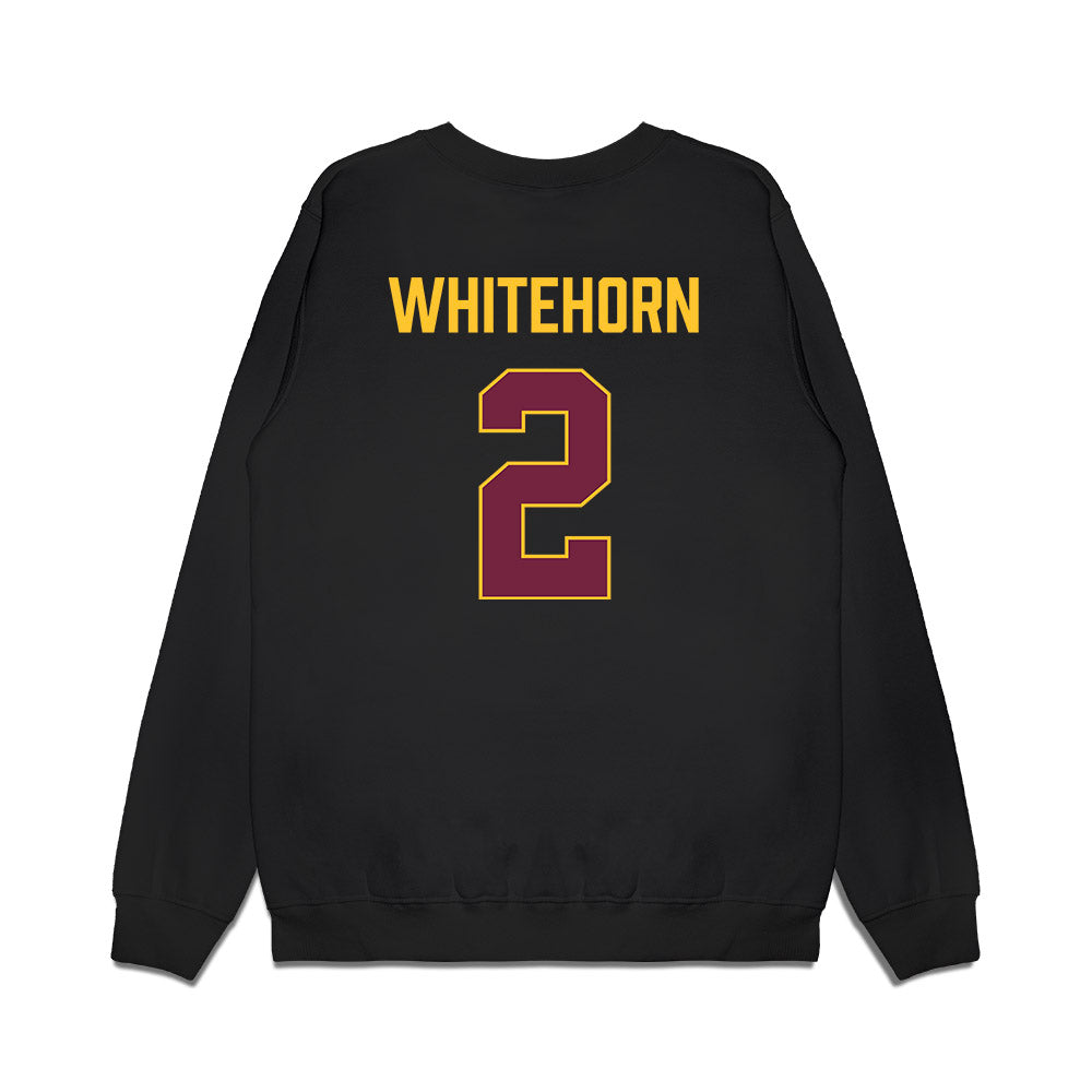 Arizona State - NCAA Women's Basketball : Ruby Whitehorn - Vintage Basketball Premium Crewneck Sweatshirt-1
