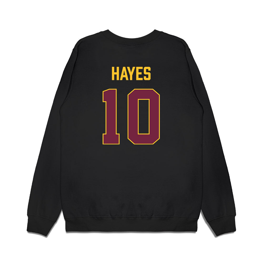 Arizona State - NCAA Women's Basketball : Acacia Hayes - Vintage Basketball Premium Crewneck Sweatshirt-1
