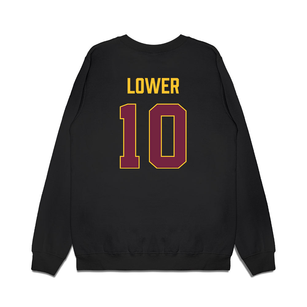 Arizona State - NCAA Women's Basketball : Averie Lower - Vintage Basketball Premium Crewneck Sweatshirt-1