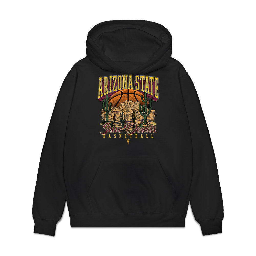 Arizona State - NCAA Women's Basketball : Acacia Hayes - Vintage Basketball Premium Hooded Sweatshirt-0