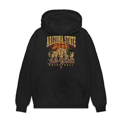 Arizona State - NCAA Women's Basketball : Acacia Hayes - Vintage Basketball Premium Hooded Sweatshirt-0