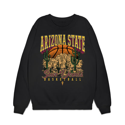 Arizona State - NCAA Women's Basketball : Ella Ryan - Vintage Basketball Premium Crewneck Sweatshirt-0