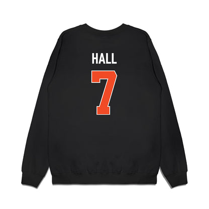 Auburn - NCAA Men's Basketball : Keyshawn Hall - Vintage Shersey Premium Crewneck Sweatshirt-1