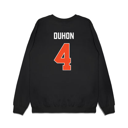 Auburn - NCAA Women's Basketball : Kaitlyn Duhon - Vintage Shersey Premium Crewneck Sweatshirt-1
