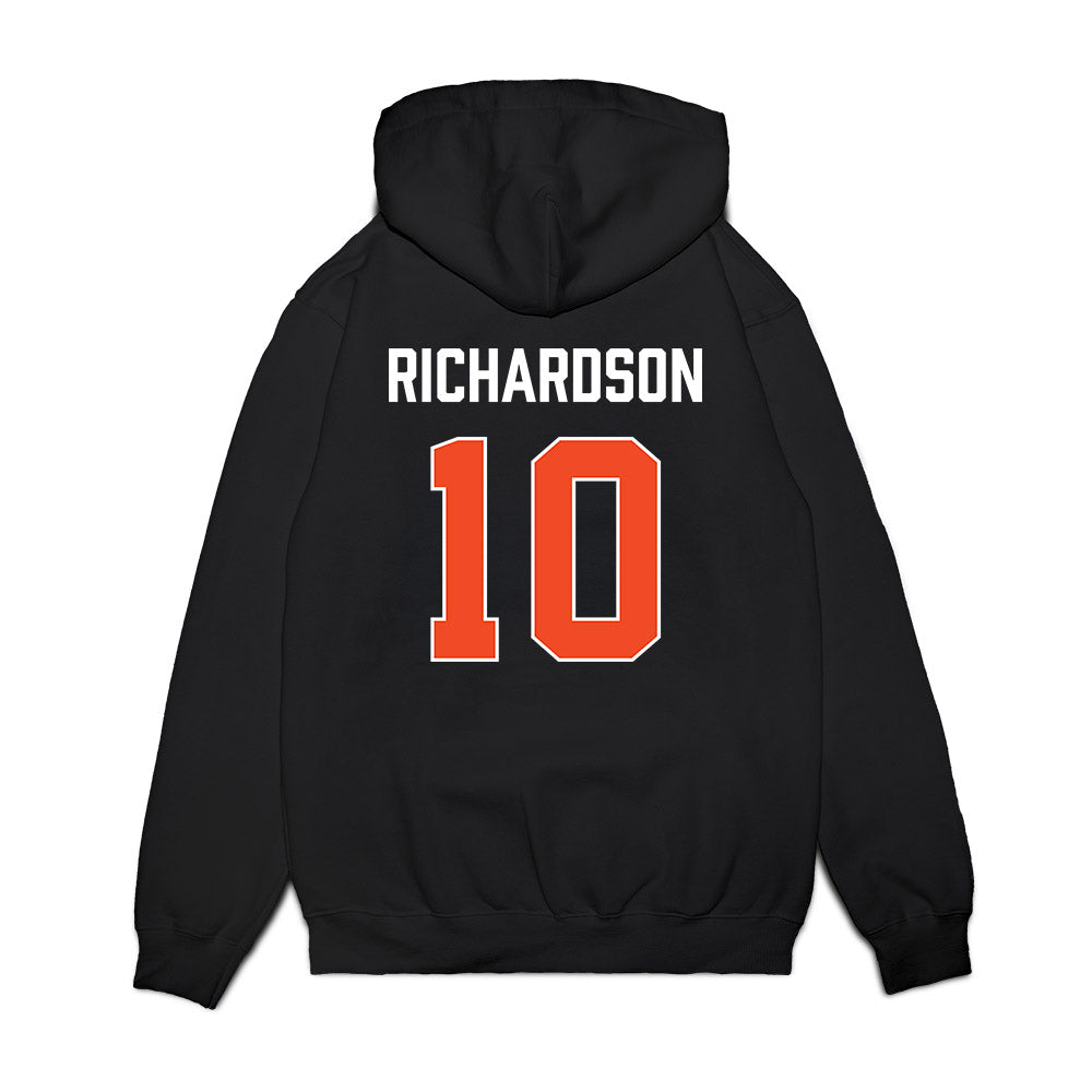 Auburn - NCAA Women's Basketball : Sania Richardson - Vintage Shersey Premium Hooded Sweatshirt-1