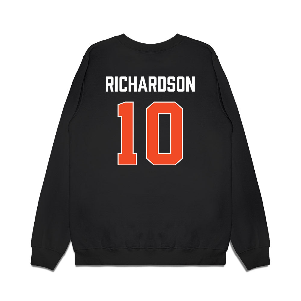 Auburn - NCAA Women's Basketball : Sania Richardson - Vintage Shersey Premium Crewneck Sweatshirt-1
