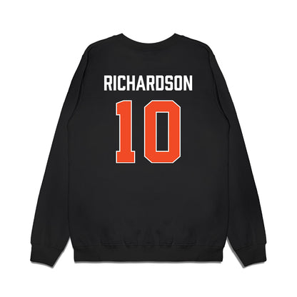 Auburn - NCAA Women's Basketball : Sania Richardson - Vintage Shersey Premium Crewneck Sweatshirt-1