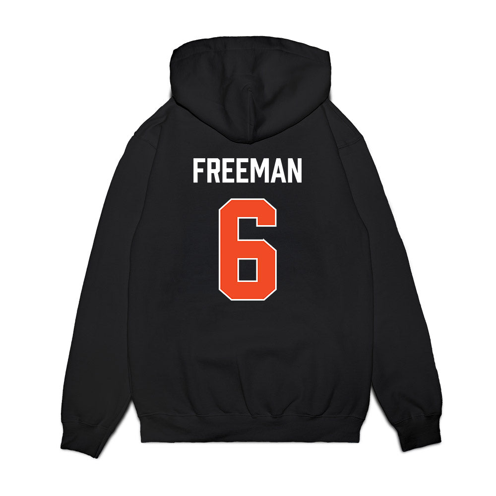 Auburn - NCAA Men's Basketball : Elyjah Freeman - Vintage Shersey Premium Hooded Sweatshirt-1