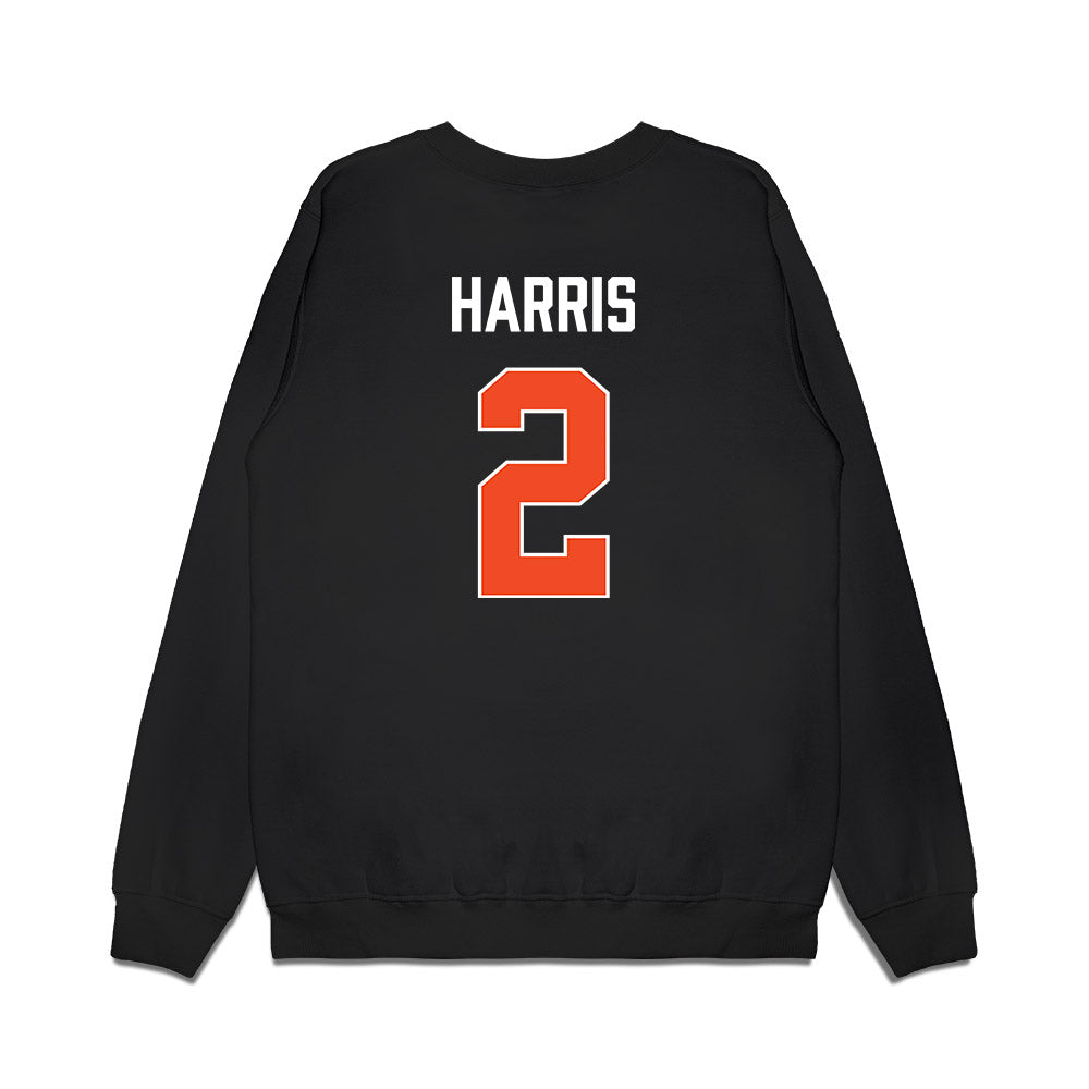 Auburn - NCAA Women's Basketball : Jamia Harris - Vintage Shersey Premium Crewneck Sweatshirt-1