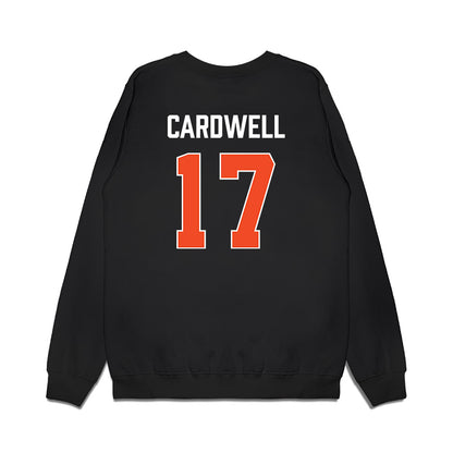 Auburn - NCAA Men's Basketball : Drake Cardwell - Vintage Shersey Premium Crewneck Sweatshirt-1