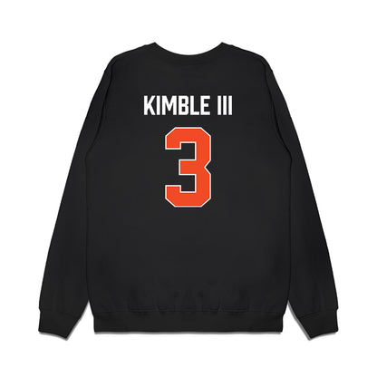 Auburn - NCAA Men's Basketball : George Kimble III - Vintage Shersey Premium Crewneck Sweatshirt-1