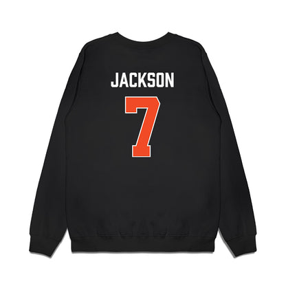 Auburn - NCAA Women's Basketball : A'riel Jackson - Vintage Shersey Premium Crewneck Sweatshirt-1