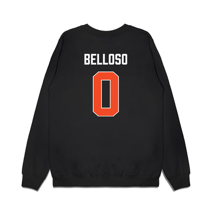 Auburn - NCAA Women's Basketball : Angena Belloso - Vintage Shersey Premium Crewneck Sweatshirt-1