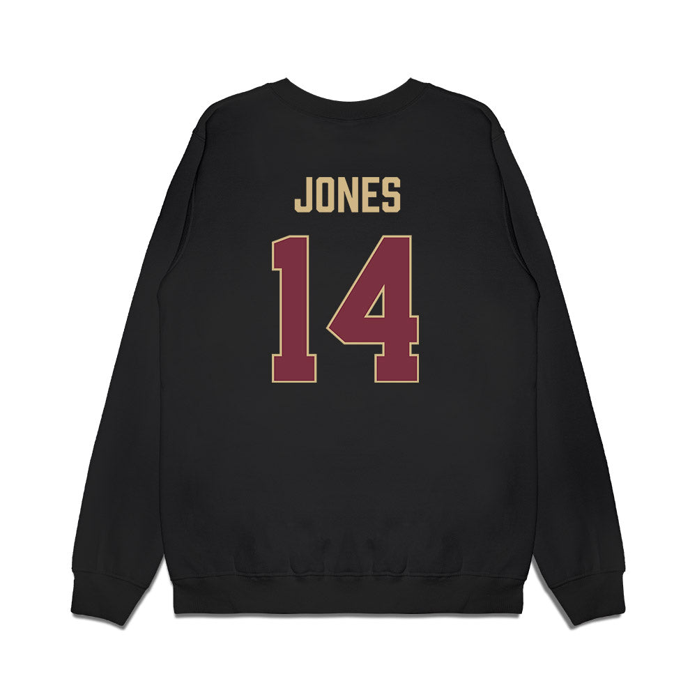 FSU - NCAA Men's Basketball : James Jones - Vintage Shersey Premium Crewneck Sweatshirt-1