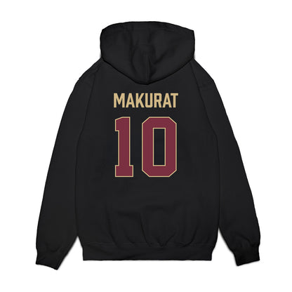 FSU - NCAA Women's Basketball : Agata Makurat - Vintage Shersey Premium Hooded Sweatshirt-1