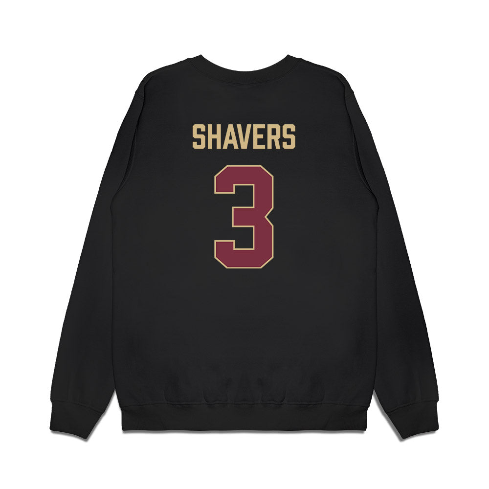 FSU - NCAA Women's Basketball : Jasmine Shavers - Vintage Shersey Premium Crewneck Sweatshirt-1