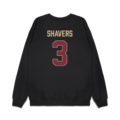 FSU - NCAA Women's Basketball : Jasmine Shavers - Vintage Shersey Premium Crewneck Sweatshirt-1