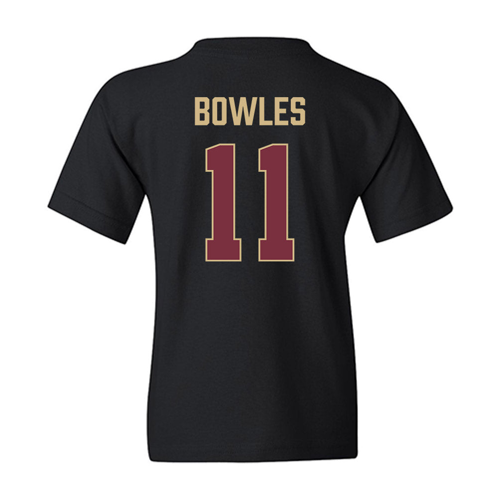 FSU - NCAA Women's Basketball : Sydney Bowles - Vintage Shersey Youth T-Shirt-1