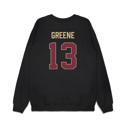 FSU - NCAA Women's Basketball : Tatum Greene - Vintage Shersey Premium Crewneck Sweatshirt-1