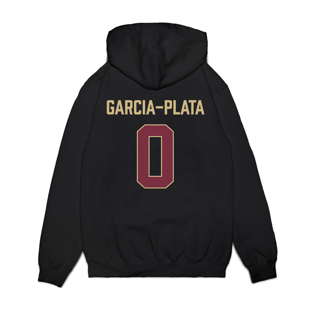 FSU - NCAA Men's Basketball : Maximo Garcia-Plata - Vintage Shersey Premium Hooded Sweatshirt-1