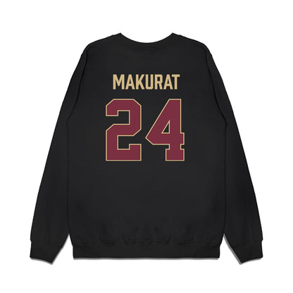 FSU - NCAA Women's Basketball : Agata Makurat - Vintage Shersey Premium Crewneck Sweatshirt-1