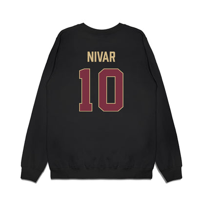 FSU - NCAA Women's Basketball : Jasmine Nivar - Vintage Shersey Premium Crewneck Sweatshirt-1