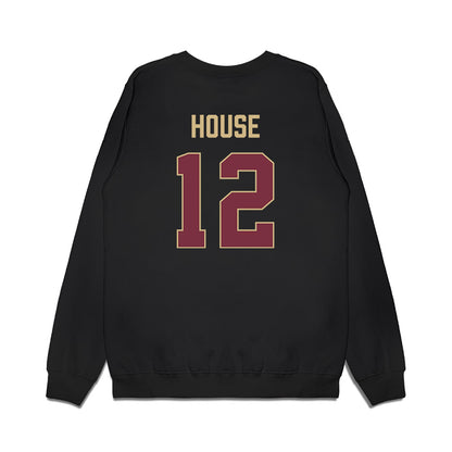 FSU - NCAA Men's Basketball : Tom House - Vintage Shersey Premium Crewneck Sweatshirt-1