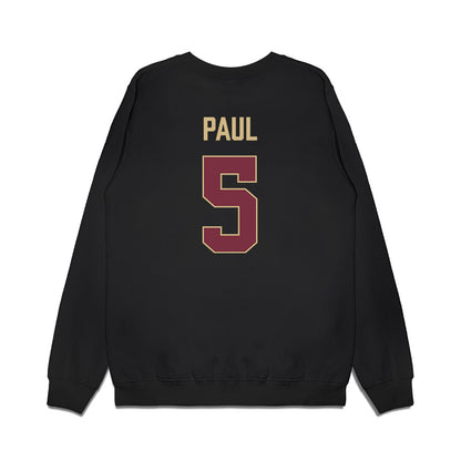 FSU - NCAA Men's Basketball : Collin Paul - Vintage Shersey Premium Crewneck Sweatshirt-1