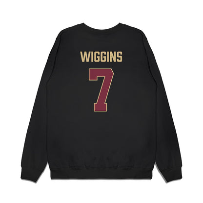 FSU - NCAA Men's Basketball : Chauncey Wiggins - Vintage Shersey Premium Crewneck Sweatshirt-1
