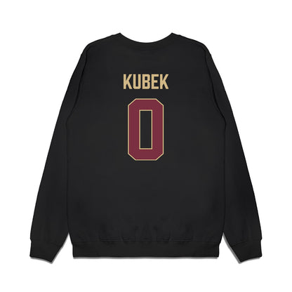 FSU - NCAA Women's Basketball : Allorie Kubek - Vintage Shersey Premium Crewneck Sweatshirt-1