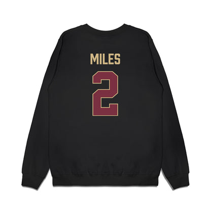 FSU - NCAA Men's Basketball : Cam Miles - Vintage Shersey Premium Crewneck Sweatshirt-1