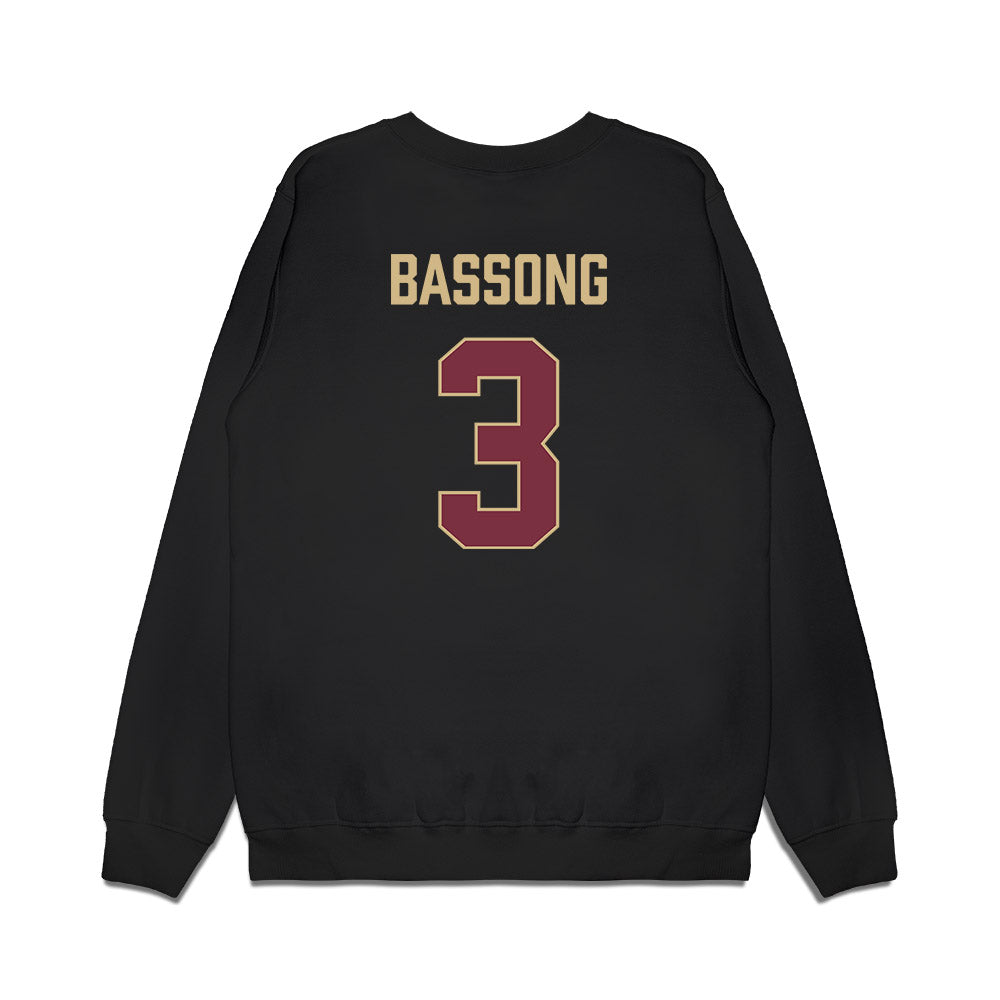 FSU - NCAA Men's Basketball : Thomas Bassong - Vintage Shersey Premium Crewneck Sweatshirt-1