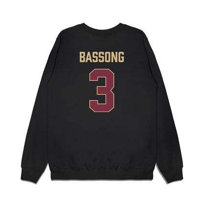 FSU - NCAA Men's Basketball : Thomas Bassong - Vintage Shersey Premium Crewneck Sweatshirt-1