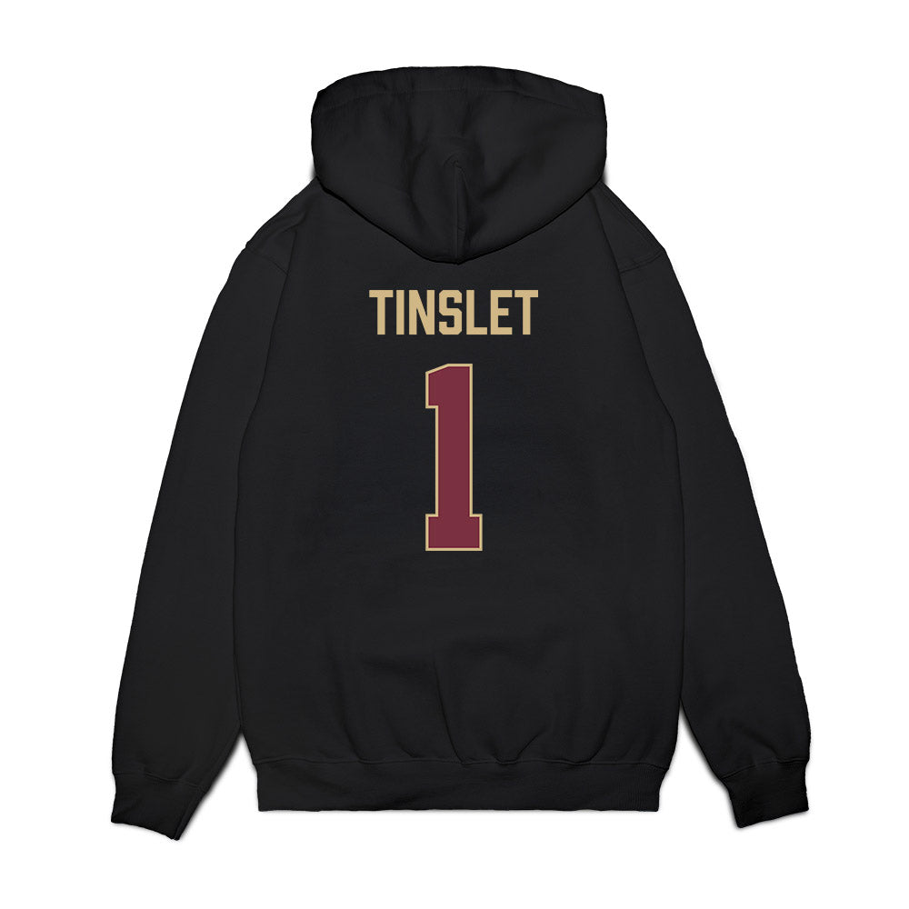 FSU - NCAA Men's Basketball : Anita Tinslet - Vintage Shersey Premium Hooded Sweatshirt-1