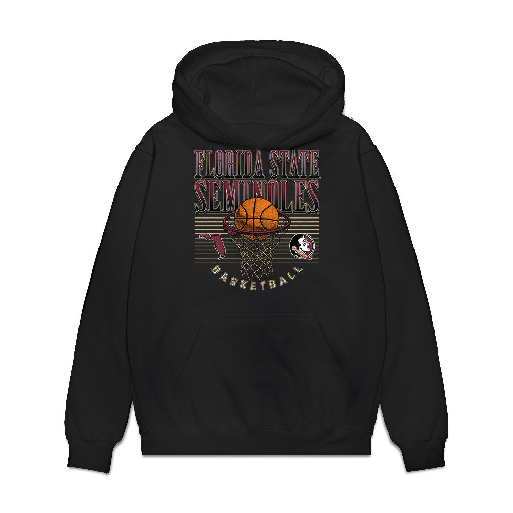FSU - NCAA Women's Basketball : Agata Makurat - Vintage Shersey Premium Hooded Sweatshirt-0