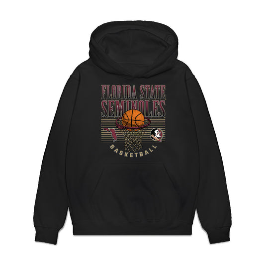 FSU - NCAA Men's Basketball : Marcis Ponder - Vintage Shersey Premium Hooded Sweatshirt-0