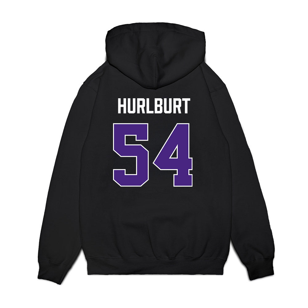 Northwestern - NCAA Men's Basketball : Gus Hurlburt - Vintage Shersey Premium Hooded Sweatshirt-1