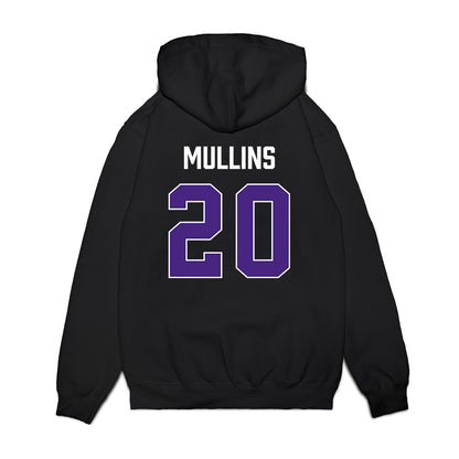 Northwestern - NCAA Men's Basketball : Justin Mullins - Vintage Shersey Premium Hooded Sweatshirt-1